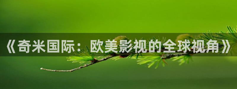 理论电影三级在线观看：《奇米国际：欧美影视的全球视角》